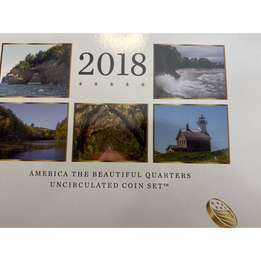 2018 America the Beautiful Quarters Uncirculated Coin Set